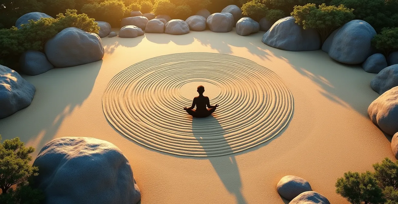 Métaphore visuelle de la rotation des cultures de loisirs pour éviter l'épuisement émotionnel